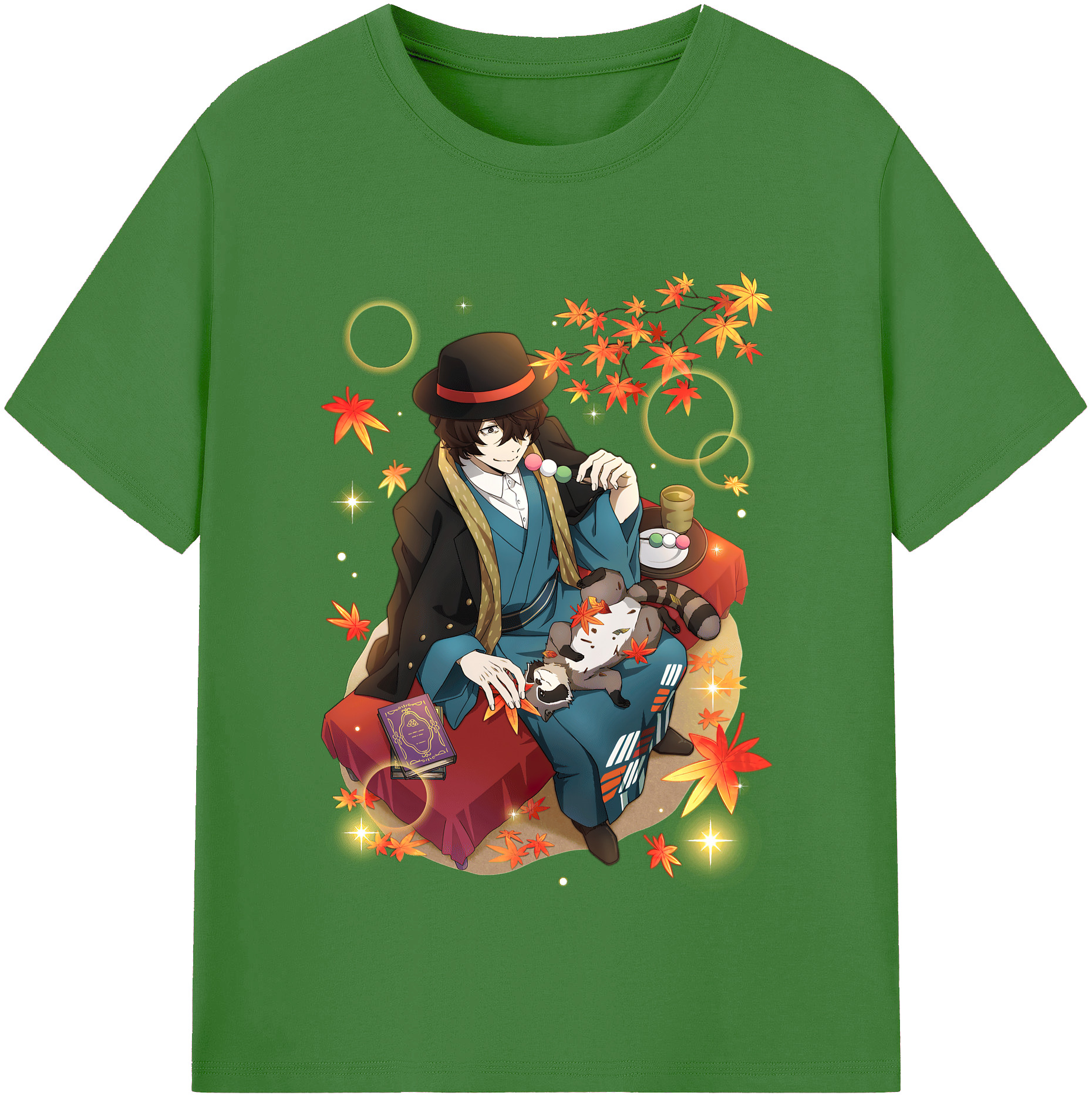 （画像用） 文豪ストレイドッグス Bungo Stray Dogs レディースカジュアルプリントTシャツ（綿100％）